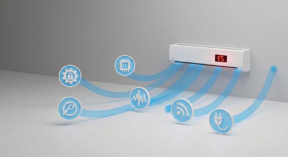 Lỗi E5 điều hoà Daikin: Nguyên nhân và 5 bước tự sửa tại nhà 1 5 nguyên nhân chính gây ra lỗi E5 trên điều hoà Daikin