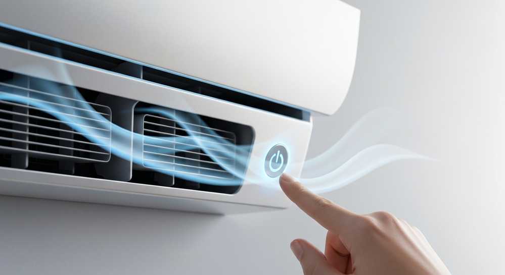 Cách mở máy lạnh Sharp không cần remote đơn giản và hiệu quả 1 Hướng dẫn sử dụng nút nguồn để khởi động máy